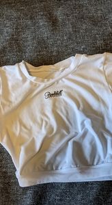 Bombshell sportswear crop top